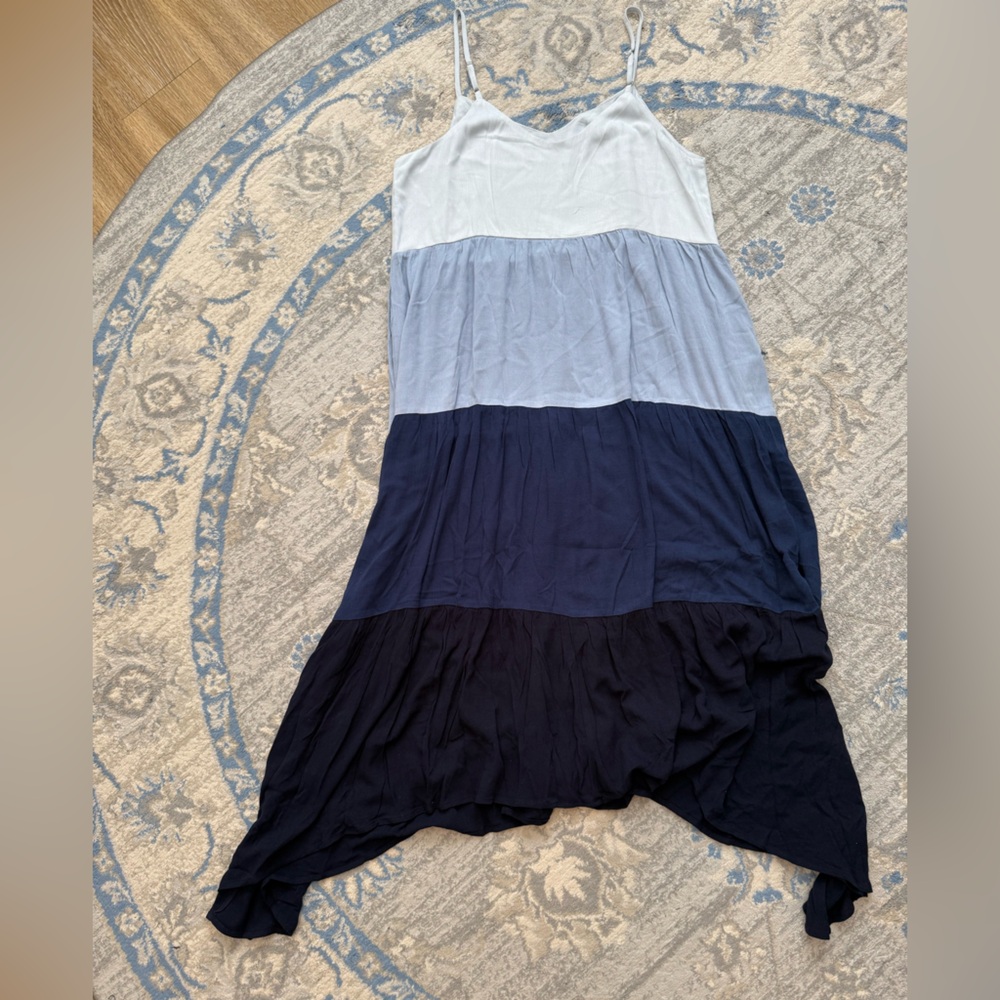 Final Touch Colorblock, Tank Maxi Dress with Pockets (NWOT) - Picture 8 of 15